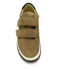 braune Wildleder niedrige Sneakers von OSKLEN