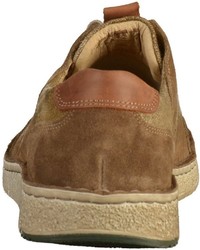 braune Wildleder niedrige Sneakers von Josef Seibel