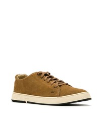 braune Wildleder niedrige Sneakers von OSKLEN