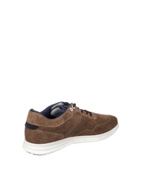 braune Wildleder niedrige Sneakers von Lloyd