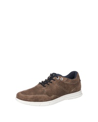 braune Wildleder niedrige Sneakers von Lloyd