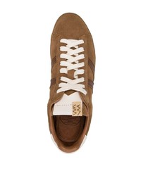 braune Wildleder niedrige Sneakers von VISVIM