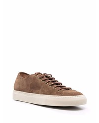 braune Wildleder niedrige Sneakers von Buttero