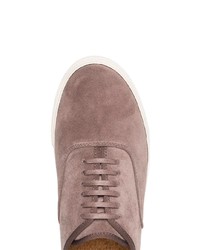 braune Wildleder niedrige Sneakers von Eytys