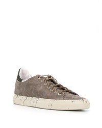 braune Wildleder niedrige Sneakers von Buttero