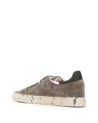 braune Wildleder niedrige Sneakers von Buttero