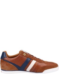 braune Wildleder niedrige Sneakers von Pantofola D'oro