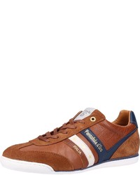 braune Wildleder niedrige Sneakers von Pantofola D'oro