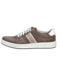 braune Wildleder niedrige Sneakers von Pius Gabor