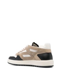 braune Wildleder niedrige Sneakers von Represent