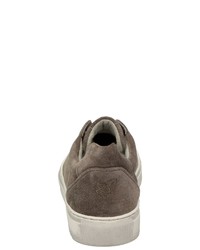 braune Wildleder niedrige Sneakers von Sioux