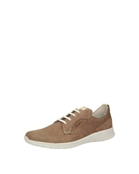 braune Wildleder niedrige Sneakers von Sioux