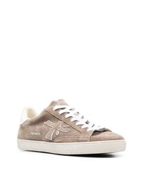 braune Wildleder niedrige Sneakers von Premiata