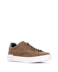 braune Wildleder niedrige Sneakers von Hogan