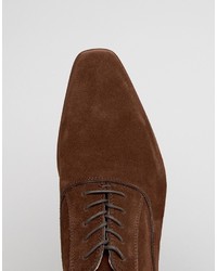 braune Wildleder Oxford Schuhe von Aldo
