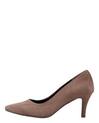 braune Wildleder Pumps von Andrea Conti