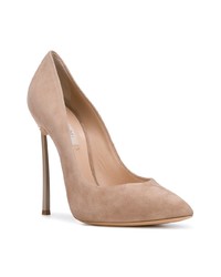 braune Wildleder Pumps von Casadei