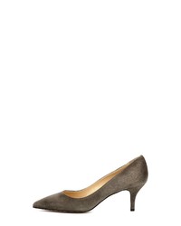 braune Wildleder Pumps von Evita