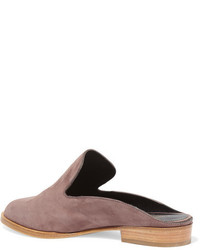 braune Wildleder Slipper von Robert Clergerie