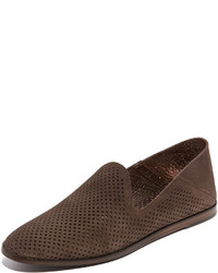 braune Wildleder Slipper von Pedro Garcia