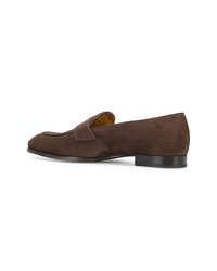 braune Wildleder Slipper von Barbanera