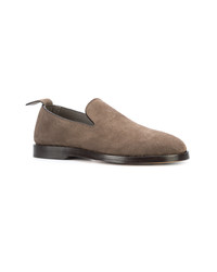 braune Wildleder Slipper von Measponte