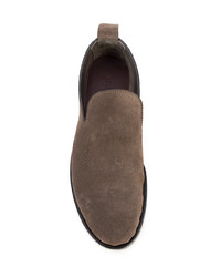 braune Wildleder Slipper von Measponte