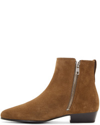 braune Wildleder Stiefeletten von Isabel Marant