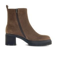 braune Wildleder Stiefeletten von Gabor