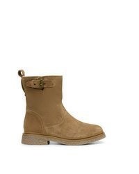 braune Wildleder Stiefeletten von Marc O'Polo