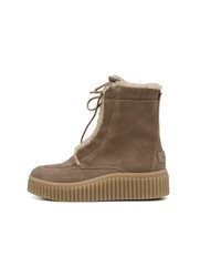 braune Wildleder Stiefeletten von Marc O'Polo