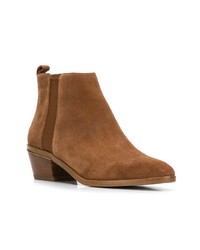 braune Wildleder Stiefeletten von MICHAEL Michael Kors