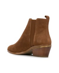 braune Wildleder Stiefeletten von MICHAEL Michael Kors