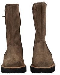 braune Wildleder Stiefeletten von Paul Green