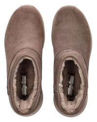 braune Wildleder Stiefeletten von Skechers