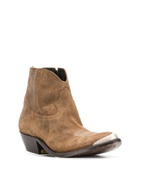 braune Wildleder Stiefeletten von Golden Goose Deluxe Brand