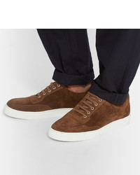 braune Wildleder Turnschuhe von Harry's of London