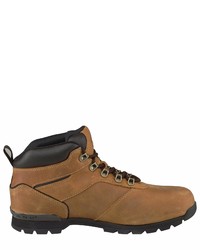 braune Wildlederarbeitsstiefel von Timberland