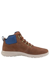 braune Wildlederarbeitsstiefel von Timberland