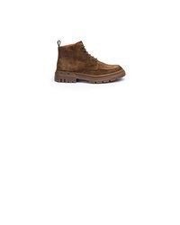 braune Wildlederfreizeitstiefel von Lloyd