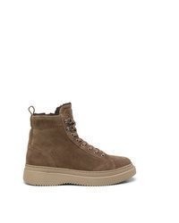 braune Wildlederfreizeitstiefel von Marc O'Polo