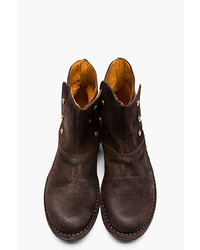 braune Wildlederstiefel von Fiorentini+Baker