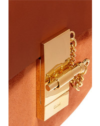 braune Wildledertaschen von Chloé