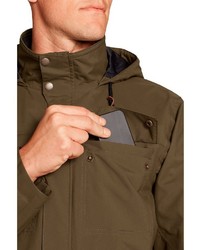 braune Windjacke von Eddie Bauer