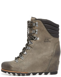 braune Winterschuhe von Sorel