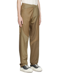 braune Wollchinohose von Mainline:RUS/Fr.CA/DE