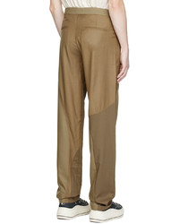 braune Wollchinohose von Mainline:RUS/Fr.CA/DE