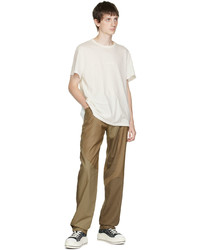 braune Wollchinohose von Mainline:RUS/Fr.CA/DE