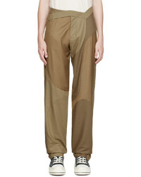 braune Wollchinohose von Mainline:RUS/Fr.CA/DE