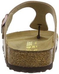 braune Zehentrenner von Birkenstock